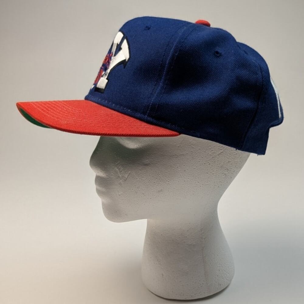 Vintage New York Knicks NBA Colorblock Snapback Sports Specialties Hat 90s - Picture 5 of 9